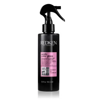 Redken Acidic Color Gloss Heat Protection Treatment beschermingsspray voor warmtebehandeling van haar 190 ml