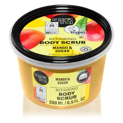 Organic Shop Mango & Sugar gommage corps pour une peau soyeuse 250 ml
