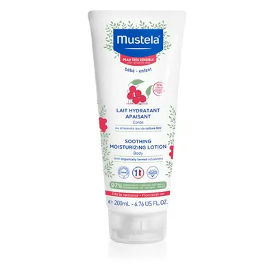 Mustela Bébé lait corporel apaisant pour bébé 200 ml