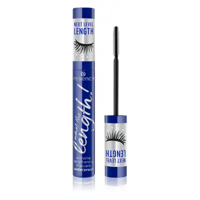 essence What The Length! mascara waterproof allongeant teinte 02 Black Waterproof 10 ml