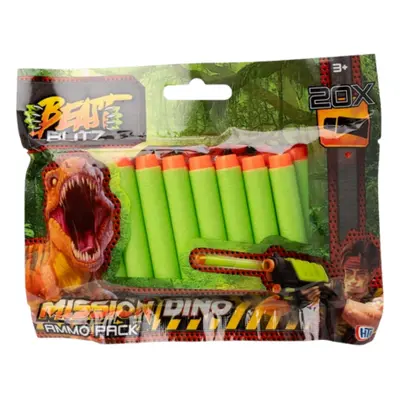 Beast Blitz Mission Dino Ammo Pack â 20 Darts