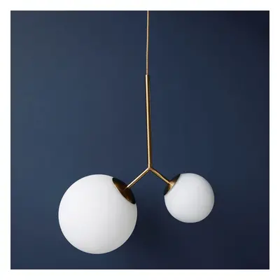 Twice Hanglamp Wit - House Doctor - Woonkamer - Metaal