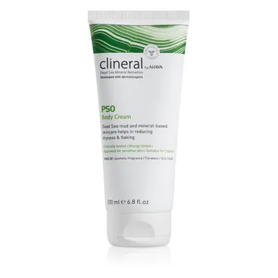 AHAVA Clineral PSO crème hydratante corps pour peaux très sèches 200 ml