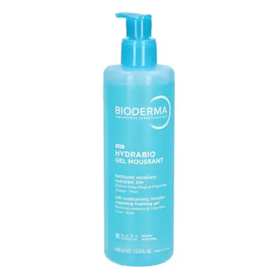Bioderma Hydrabio Gel Moussant gel micellaire nettoyant pour un effet naturel 400 ml