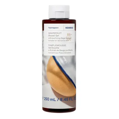 Korres Grapefruit gel douche rafraîchissant 250 ml