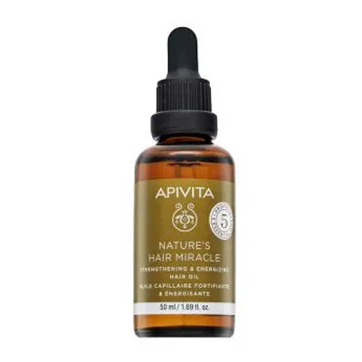 Apivita Nature's Hair Miracle Strengthening Hair Oil huile pour fortifier les cheveux 50 ml
