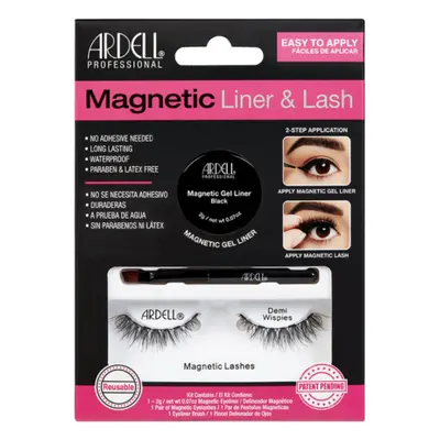 Ardell Magnetische Liner & Wimper Demi Wispies Kit