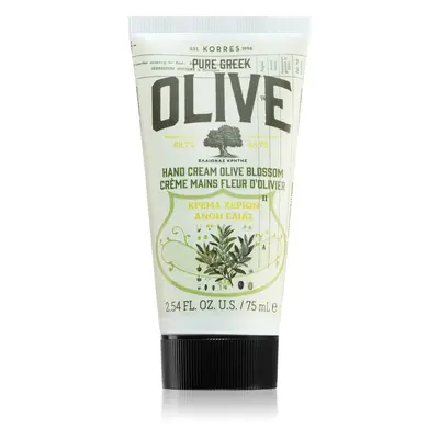 Korres Pure Greek Olive & Olive Blossom crème traitante mains 75 ml