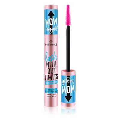essence lash WITHOUT LIMITS WATERPROOF mascara volumateur et allongeant waterproof teinte 03 Black Waterproof 13 ml
