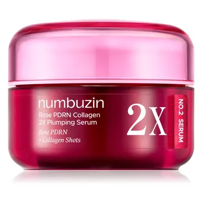 Numbuzin No. 2 Rose PDRN Collagen 2X Plumping Serum sérum raffermissant intense pour un effet naturel 30 ml