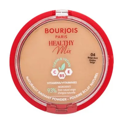 Bourjois Healthy Mix poudre matifiante pour une peau éclatante teinte 04 Golden Beige 10 g