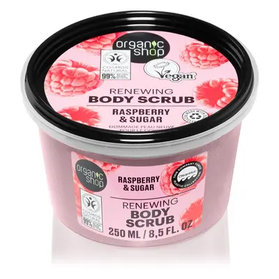 Organic Shop Raspberry & Sugar gommage doux corps 250 ml