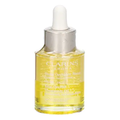 Clarins Blue Orchid Treatment Oil huile antioxydante jour et nuit visage pour un effet naturel 30 ml