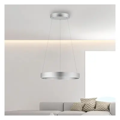 E-Clipse LED hanglamp, stone, Ø70 cm, metaal, CCT - PURE PURE E-Clipse - Woonkamer - Modern - 1 lamp