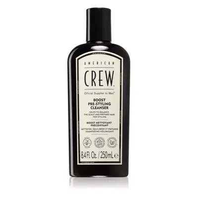 American Crew Boost Pre-Styling Cleanser versterkende shampoo voor fijn haar zonder volume 250 ml