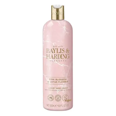 Baylis & Harding Elements Pink Blossom & Lotus Flower Luxe Body Wash - 500 ml
