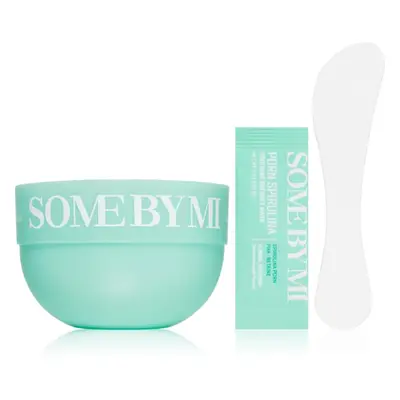 Some By Mi PDRN Spirulina Soothing Sherbet Mask masque apaisant visage effet rafraîchissant 10x1 g