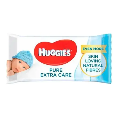 Huggies Pure Extra Care vochtige doekjes - 56 stuks