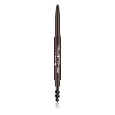 essence WOW What a Brow crayon pour sourcils avec brosse teinte 04 Black-Brown 0,2 g