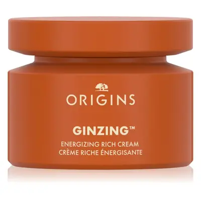 Origins GinZing™ Energizing Rich Cream crème hydratante revitalisante pour peaux sèches 50 ml