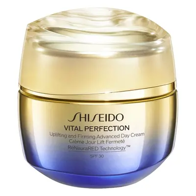 Shiseido Vital Perfection Uplifting and Firming Advanced Day Cream crème lifting de jour anti-rides SPF 30 50 ml