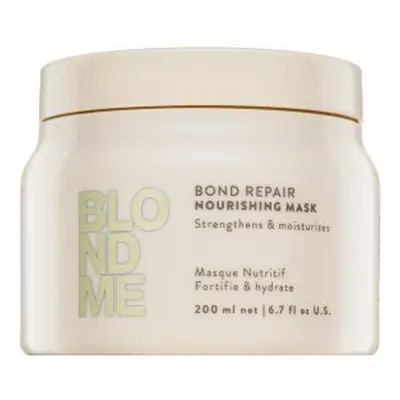 Schwarzkopf Professional BlondMe Bond Repair Nourishing Mask voedend masker voor blond haar 200 ml