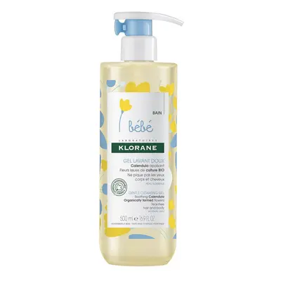 Klorane Baby Calendula BIO Milde Wasgel | Lichaam & Haar 500