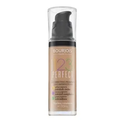 Bourjois 123 Perfect fond de teint liquide pour un look parfait teinte 52 Vanille SPF 10 30 ml