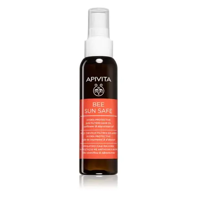 Apivita Bee Sun Safe Hair Oil huile hydratante pour cheveux exposés au soleil 100 ml