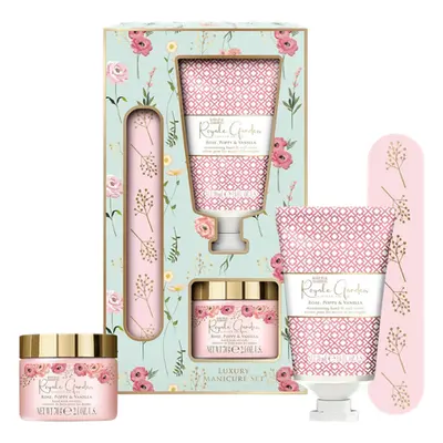 Baylis & Harding Royale Garden Rose Poppy & Vanilla Luxe Manicure Cadeauset