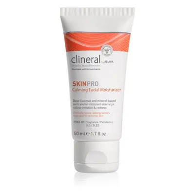 AHAVA Clineral SKINPRO crème hydratante et apaisante pour peaux sensibles et intolérantes 50 ml