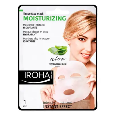 Iroha vochtinbrengend aloë bladmasker - 1 stuk