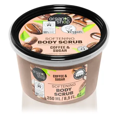 Organic Shop Organic Coffee & Sugar peeling corps au café 250 ml