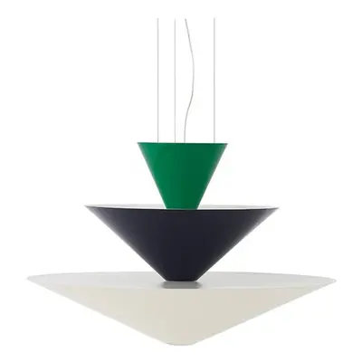 Gio LN14 hanglamp Ø 60 cm groen/blauw/wit - &Tradition - Woonkamer - Modern - Metaal - Meerdere lampen