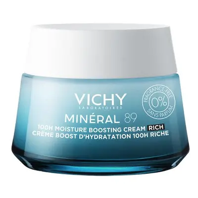 Vichy Minéral 89 100H Moisture Boosting Cream Rich 50 Crème