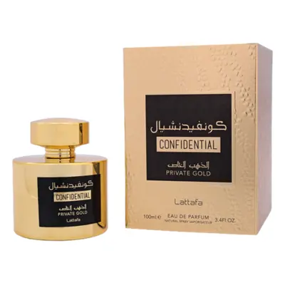 Lattafa Unisex Confidential Private Gold Eau De Parfum – 100 ml