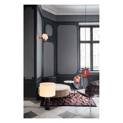 Gravity Lampe de Table Petite Marbre Noir/Canvas - GUBI - Salon / séjour