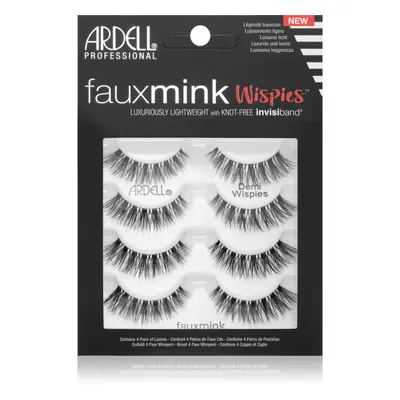 Ardell FauxMink Wispies faux-cils grand format Demi Wispies 4 pcs
