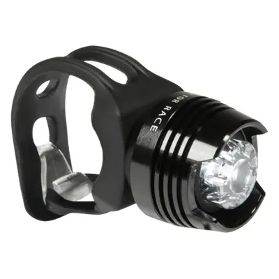 Cube RFR Diamond Front White LED Fietslamp - Zwart