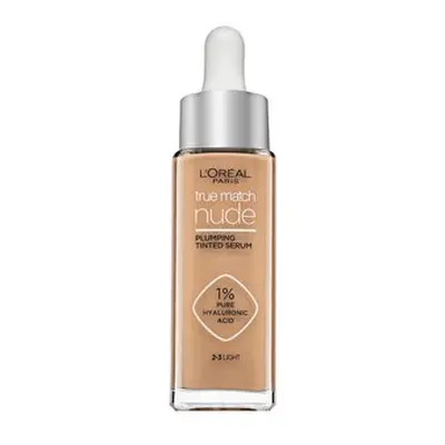 L´Oréal Paris True Match Nude Plumping Tinted Serum serum om de huidskleur te egaliseren 2-3 Light 30 ml