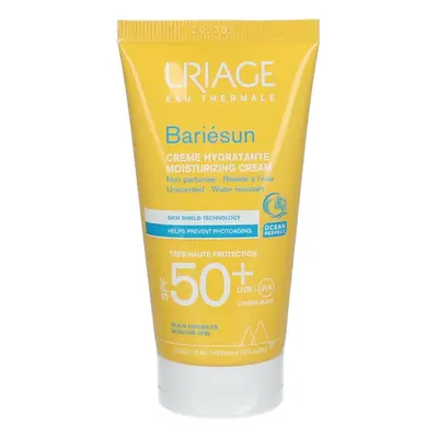 Uriage Bariésun Fragrance-Free Cream SPF 50+ crème protectrice visage sans parfum SPF 50+ 50 ml