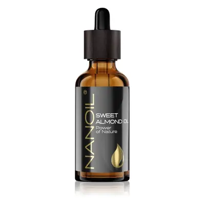 Nanoil Sweet Almond Oil huile d'amande visage, corps et cheveux 50 ml