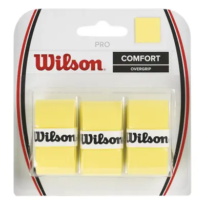 Wilson Pro Comfort Overgrip Geel Tape â 3 stuks