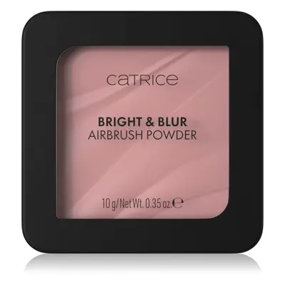 Catrice Bright & Blur Airbrush Powder poudre fixante illuminateur teinte 010 Pink Luminance 10 g