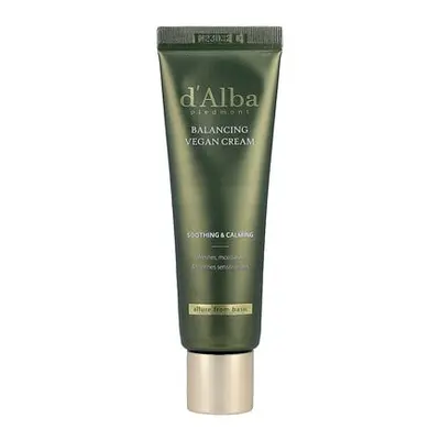 d'Alba Mild Skin Balancing Vegan Cream crème hydratante visage avec effets apaisants 55 ml