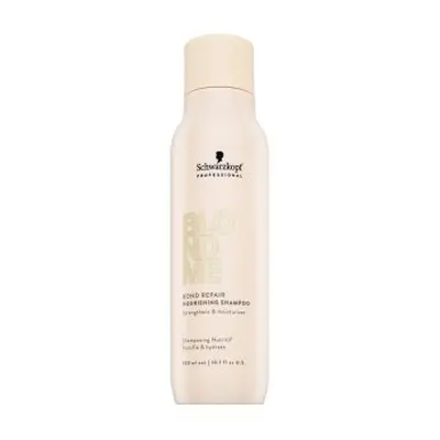Schwarzkopf Professional BlondMe Bond Repair Nourishing Shampoo Voedende Shampoo voor blond haar 300 ml