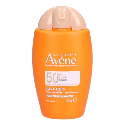 Avène Zon SPF 50+ Ultra Fluid getinte Perfector | Zeer hoge zonnebescherming Gevoelige huid 50 Make-up
