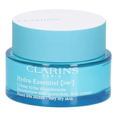 Clarins Hydra-Essentiel [HA²] Rich Cream crème riche hydratante pour peaux très sèches 50 ml