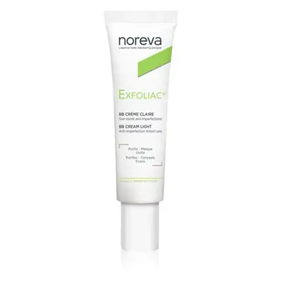 Noreva Exfoliac Anti-Imperfection Cream Tinted BB crème teinte Light 30 ml