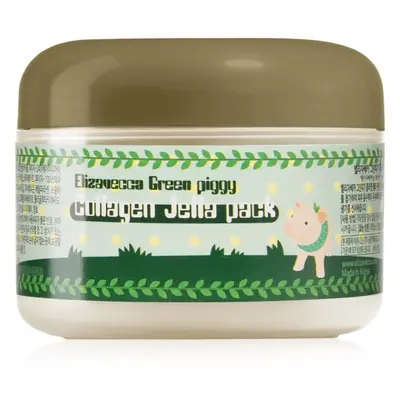 Elizavecca Green Piggy Collagen Jella Pack masque collagène raffermissant pour une peau remodelée et raffermie 100 ml